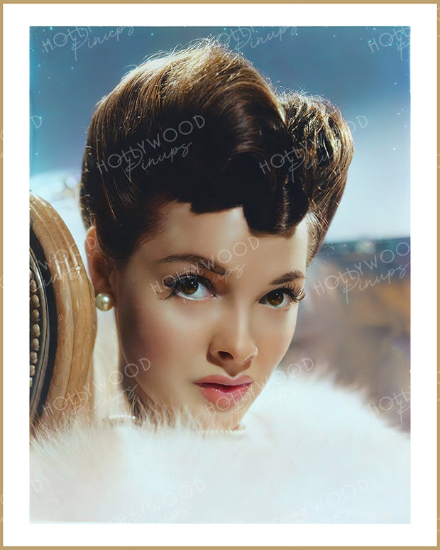 Kathryn Grayson Dreamy Doll 1945 | Hollywood Pinups Color Prints