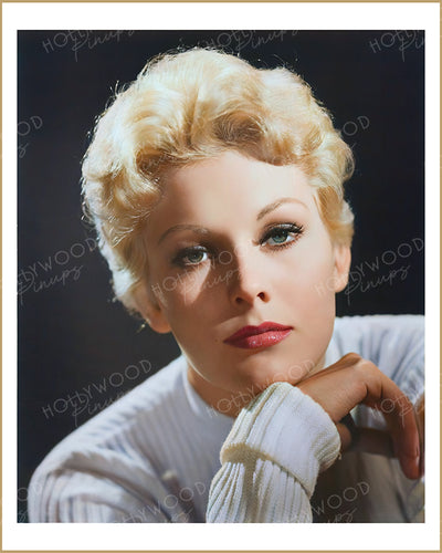 Kim Novak Luminous Beauty 1956 | Hollywood Pinups Color Prints