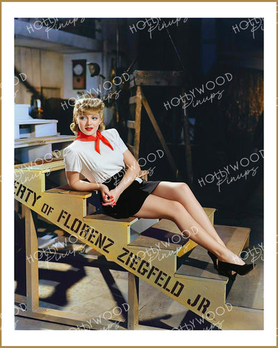 Lana Turner ZIEGFELD GIRL 1941 Between Scenes | Hollywood Pinups Color Prints