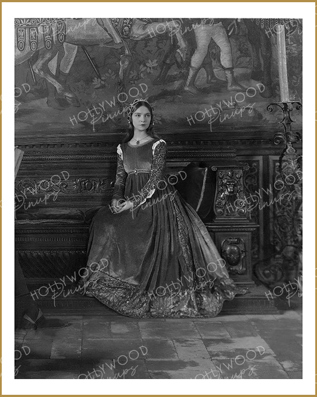 Lillian Gish ROMOLA 1924 Medieval Maiden | Hollywood Pinups Color Prints