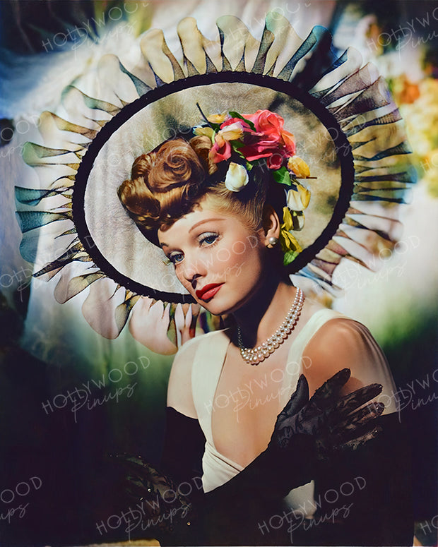 Lucille Ball by ERIC CARPENTER 1946 | Hollywood Pinups Color Prints