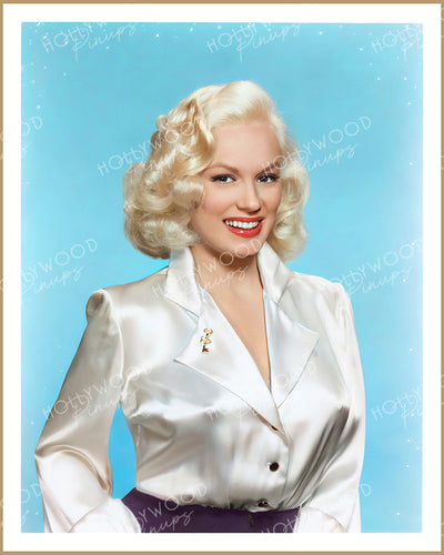 Mamie Van Doren Blonde Vixen 1955 | Hollywood Pinups Color Prints