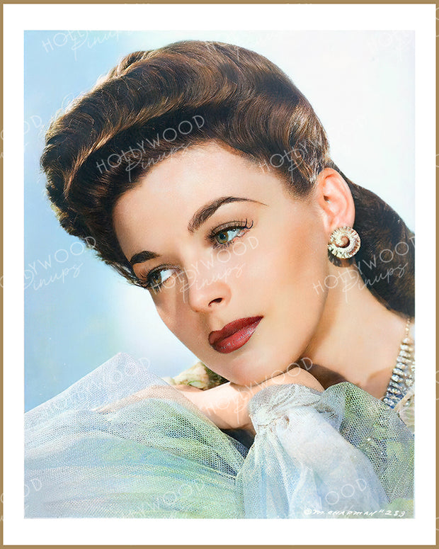 Marguerite Chapman Daydream Beauty 1942 | Hollywood Pinups Color Prints