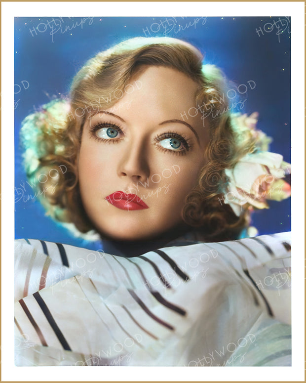 Marion Davies Radiant Beauty by JAMES MANATT 1937 | Hollywood Pinups Color Prints