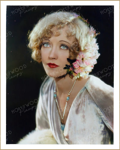 Marion Davies Luminous Beauty 1930 | Hollywood Pinups Color Prints