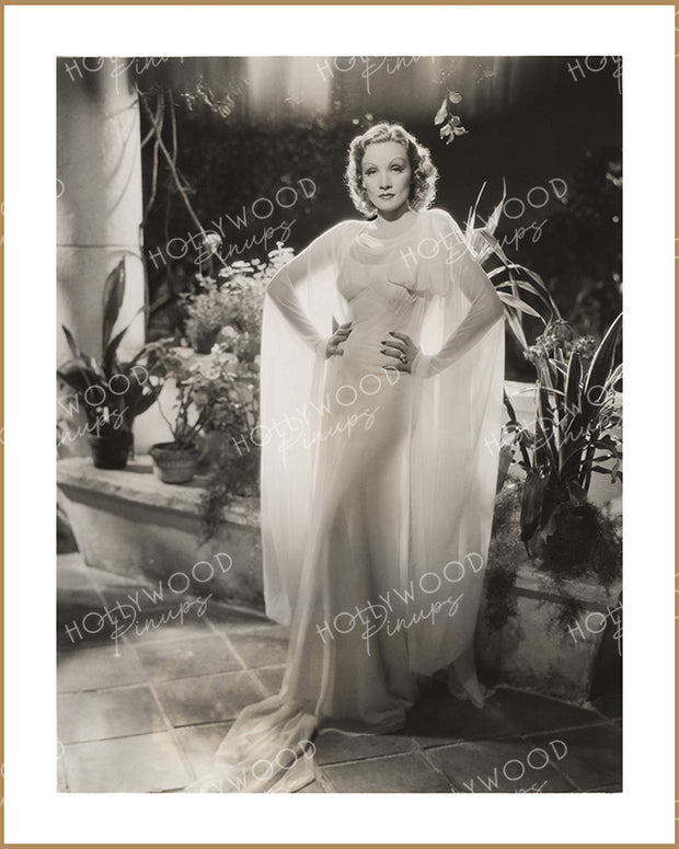 Marlene Dietrich ANGEL 1937 Slinky Silhouette | Hollywood Pinups Color Prints