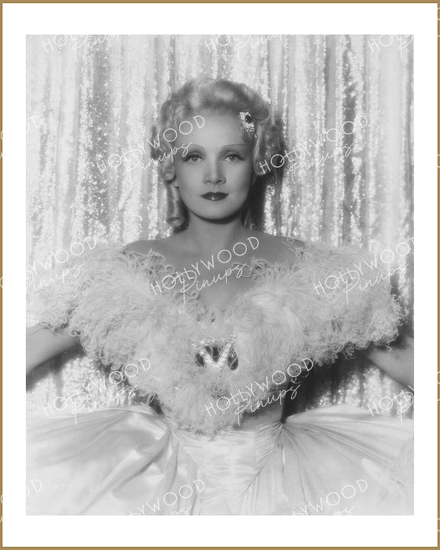 Marlene Dietrich THE SCARLET EMPRESS 1934 Glittering Glamour | Hollywood Pinups Color Prints