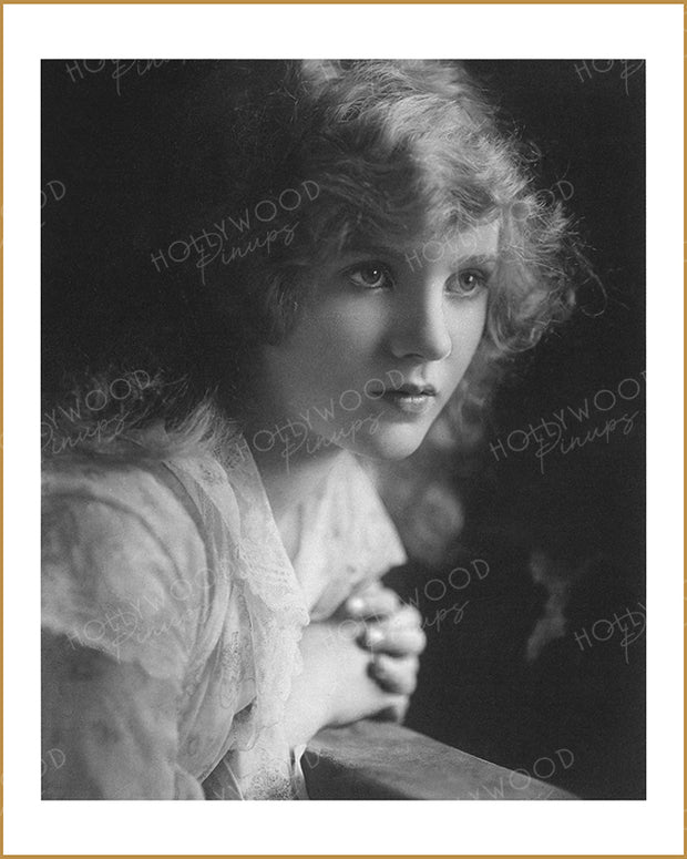 Mary Miles Minter Enchanting Beauty 1918 | Hollywood Pinups Color Prints