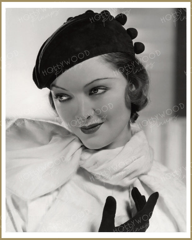 Myrna Loy by CLARENCE BULL 1932 | Hollywood Pinups Color Prints