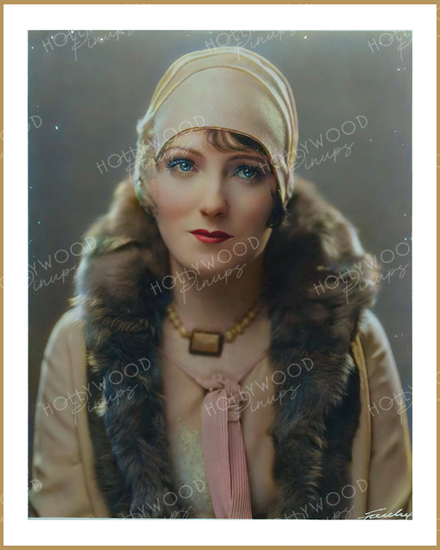 Pauline Starke Stylish Beauty by FREULICH 1927 | Hollywood Pinups Color Prints