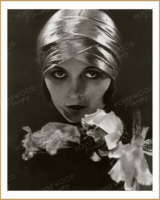 Pola Negri Orchid Beauty 1925 | Hollywood Pinups Color Prints