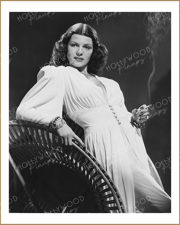 Rita Hayworth Sensual Seduction 1939 | Hollywood Pinups Color Prints