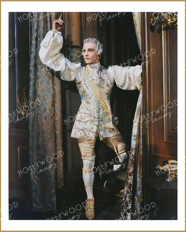 Rudolph Valentino MONSIEUR BEAUCAIRE 1924 - "Dashing Devil" | Hollywood Pinups Color Prints