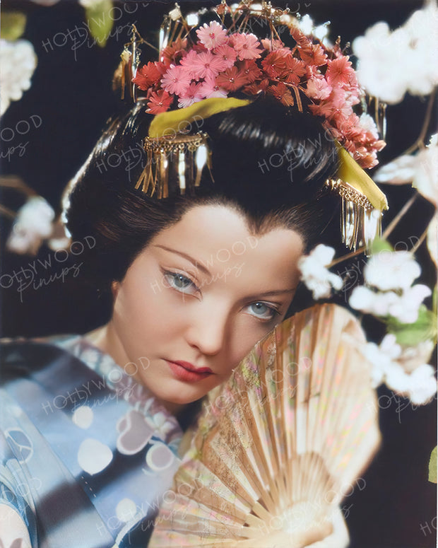 Sylvia Sidney MADAME BUTTERFLY 1932 | Hollywood Pinups Color Prints