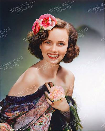 Teresa Wright by GEORGE HURRELL 1942 | Hollywood Pinups Color Prints