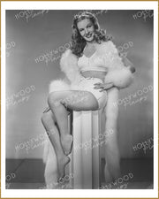 Veronica Lake Gorgeous Gams by SCHAFER 1944 | Hollywood Pinups Color Prints