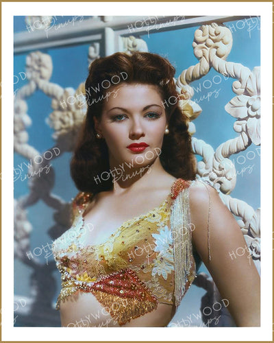 Yvonne De Carlo SALOME WHERE SHE DANCED 1945 Harem Girl | Hollywood Pinups Color Prints