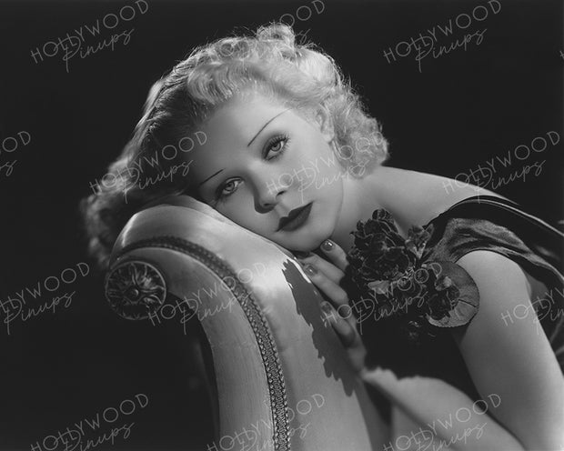 Alice Faye Dreamy Blonde 1934 | Hollywood Pinups Color Prints