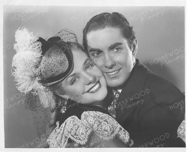Alice Faye & Tyrone Power IN OLD CHICAGO 1937 | Hollywood Pinups Color Prints