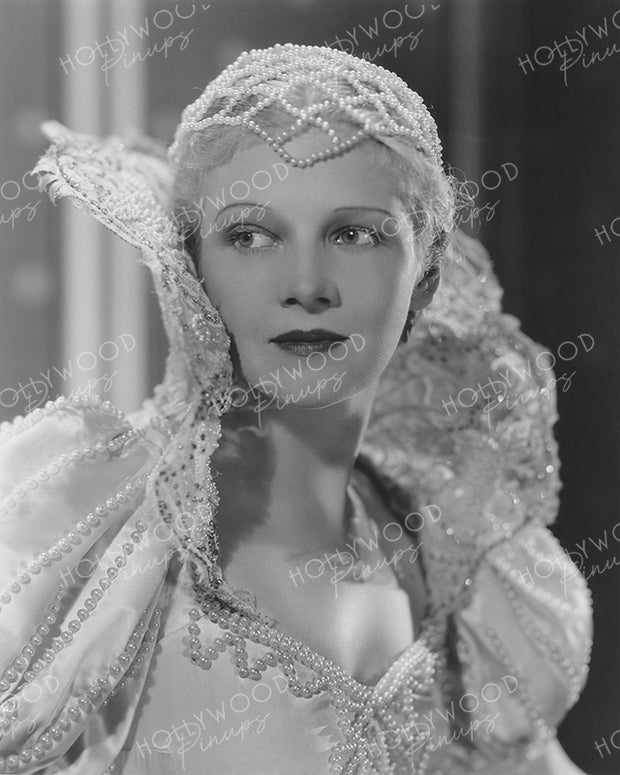 Ann Harding by ERNEST BACHRACH 1934 | Hollywood Pinups Color Prints