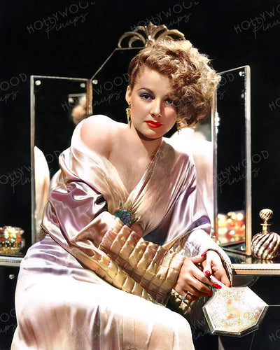 Ann Sheridan Vanity Table by HURRELL 1939 | Hollywood Pinups Color Prints