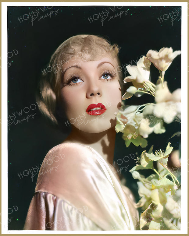 Ann Sothern Heavenly Beauty by IRVING LIPPMAN 1935 | Hollywood Pinups Color Prints