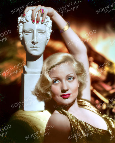 Ann Sothern Striking Pose 1935 | Hollywood Pinups Color Prints