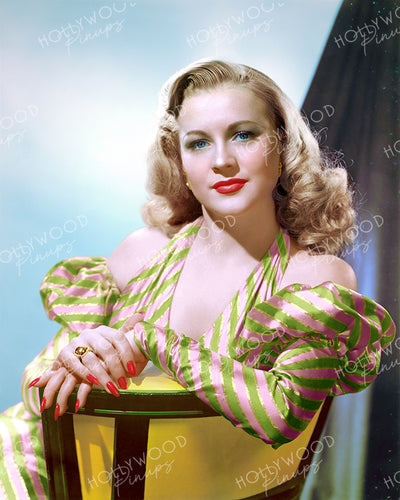 Anne Jeffreys by ERNEST BACHRACH 1946 | Hollywood Pinups Color Prints
