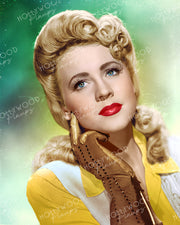 Anne Jeffreys Pensive Glamour 1946 | Hollywood Pinups Color Prints