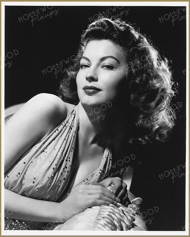 Ava Gardner Seductive Glamour by ERIC CARPENTER 1944 | Hollywood Pinups Color Prints