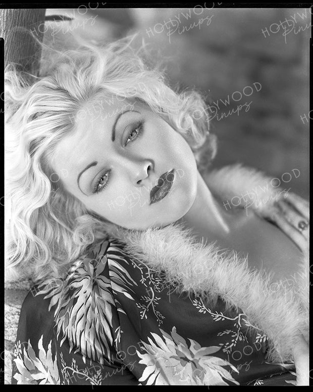 Barbara Pepper Blonde Vamp 1932 | Hollywood Pinups Color Prints