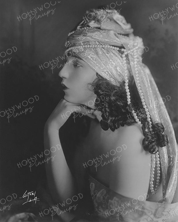 Bebe Daniels Enchanting Profile 1922 by WITZEL | Hollywood Pinups Color Prints