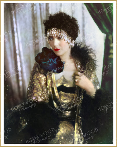 Bebe Daniels in STRANDED IN PARIS (1926) | Hollywood Pinups Color Prints