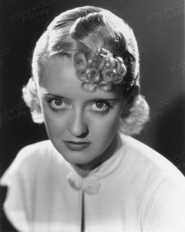 Bette Davis Blonde Ringlets 1934 | Hollywood Pinups | Film Star Colour and B&W Prints