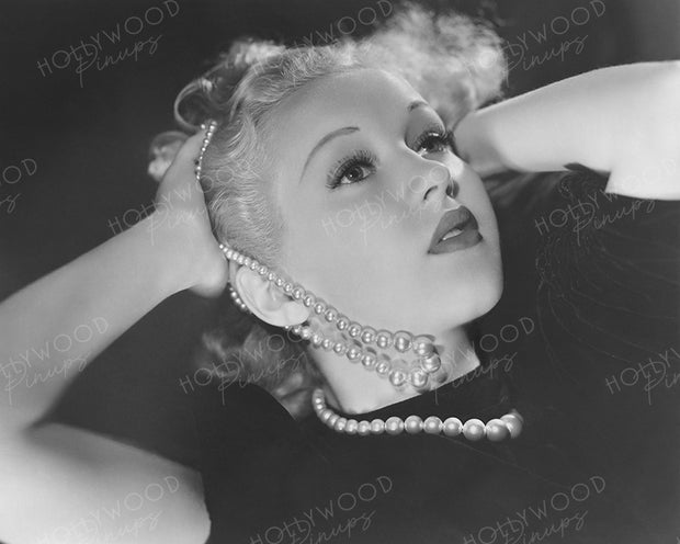 Betty Grable Pearl Blonde 1937 | Hollywood Pinups Color Prints