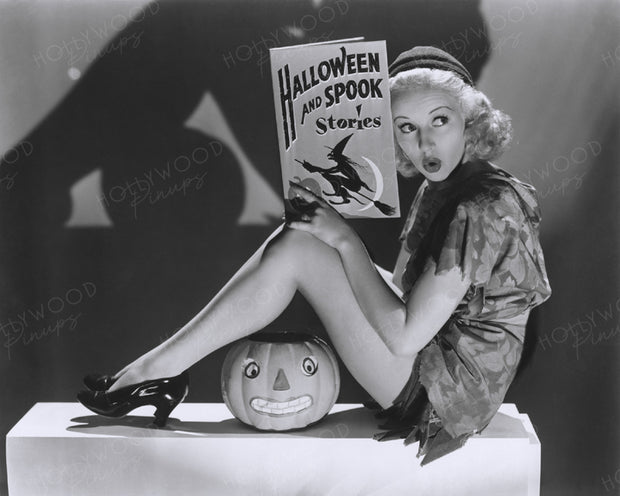 Betty Grable Halloween Stories 1938 | Hollywood Pinups | Film Star Colour and B&W Prints