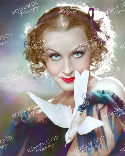 Brigitte Helm White Dove 1935 | Hollywood Pinups Color Prints