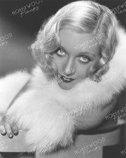 Carole Lombard Blonde Shimmer 1932 | Hollywood Pinups Color Prints