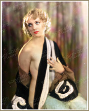 Carole Lombard Risque Glamour 1929 PATHE | Hollywood Pinups Color Prints