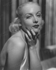 Carole Lombard Bedroom Eyes 1933 | Hollywood Pinups | Film Star Colour and B&W Prints