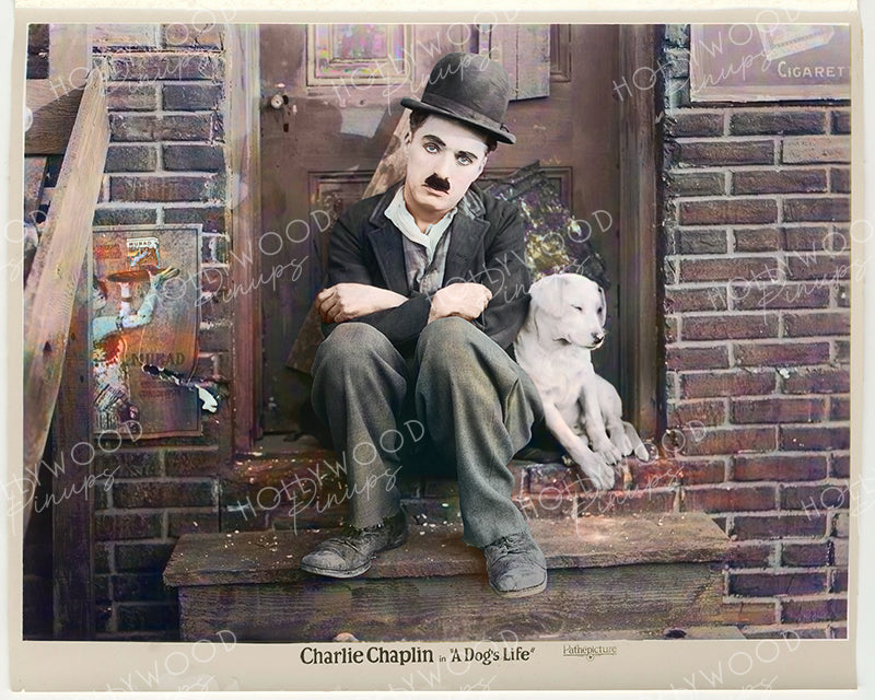 Charlie Chaplin in A DOG’S LIFE 1918