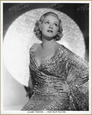 Claire Trevor Shimmering Star by AUTREY 1934 | Hollywood Pinups Color Prints