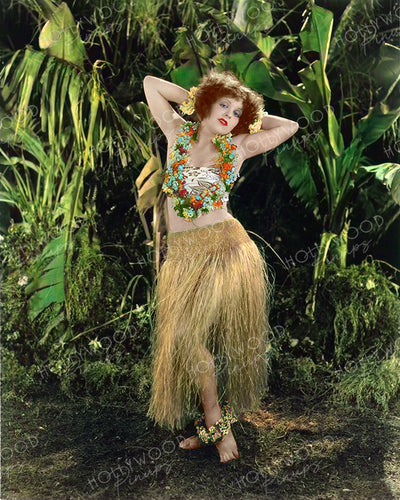 Clara Bow in HULA 1927 | Hollywood Pinups Color Prints