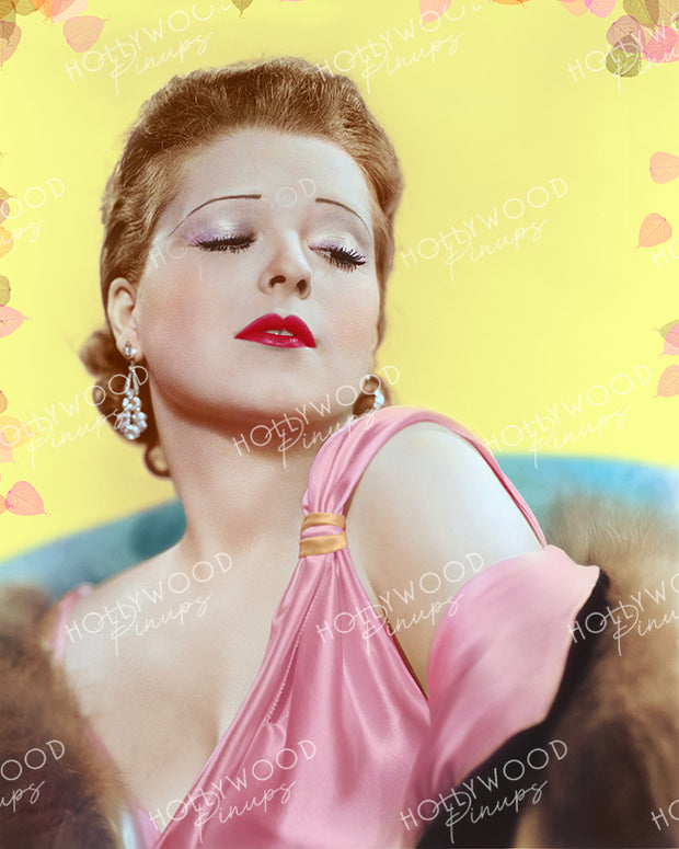 Clara Bow by HAL PHYFE 1932 | Hollywood Pinups Color Prints