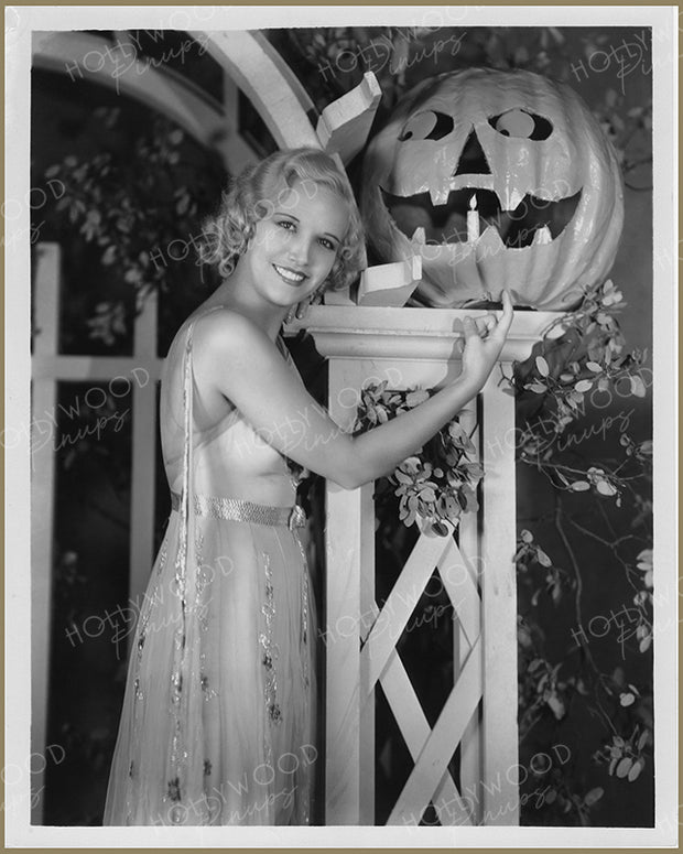 Claudia Dell JACK O LANTERN 1930 by Fred Archer | Hollywood Pinups Color Prints
