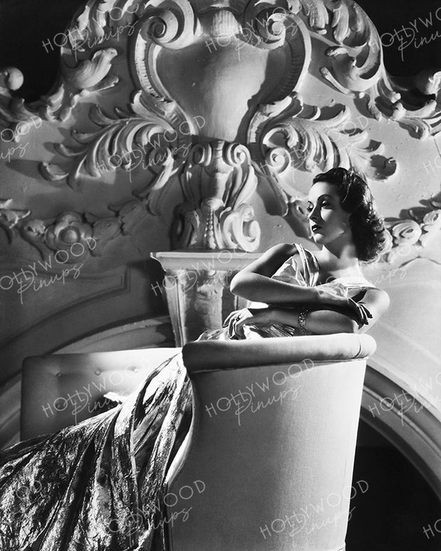 Danielle Darrieux Golden Glimmer 1938 by RAY JONES | Hollywood Pinups Color Prints