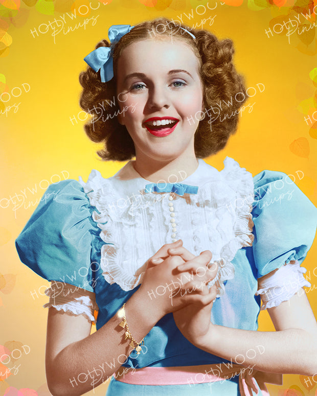 Deanna Durbin MAD ABOUT MUSIC 1937 | Hollywood Pinups Color Prints
