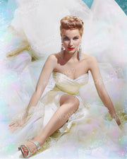 Debra Paget Sumptuous Glamour 1956 | Hollywood Pinups Color Prints