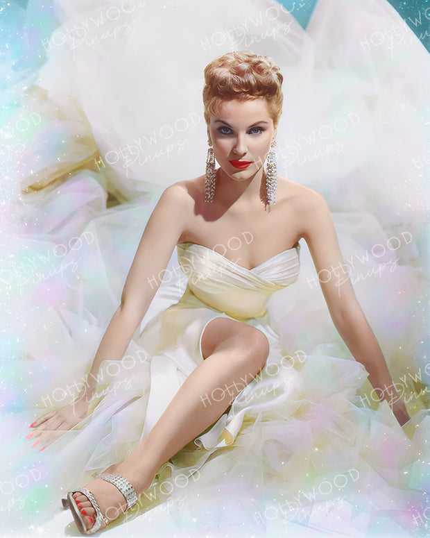 Debra Paget Sumptuous Glamour 1956 | Hollywood Pinups Color Prints