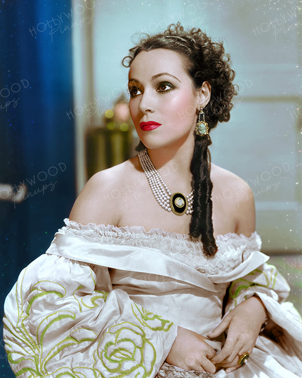 Dolores Del Rio MADAME DUBARRY 1934 | Hollywood Pinups Color Prints
